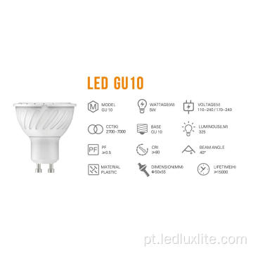 5w 7w GU5.3 GU10 lâmpada led